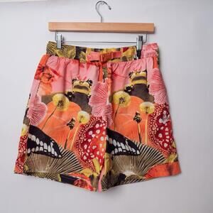 Nike ACG Older Kids' Pink Printed Mushroom, Frog Shorts Size XL Belt FB1955-611